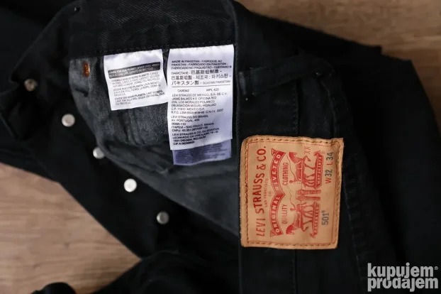 Levis 501 Original W32 L34