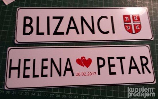 Izrada UKRASNIH tablica-po želji - 170