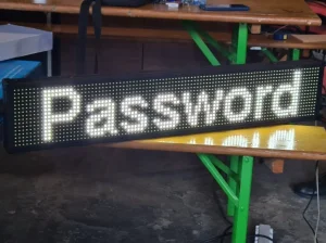 Led display Svetleca reklama 70cm. BELA