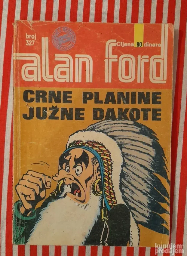 Alan Ford #327, Crne planine Južne Dakote