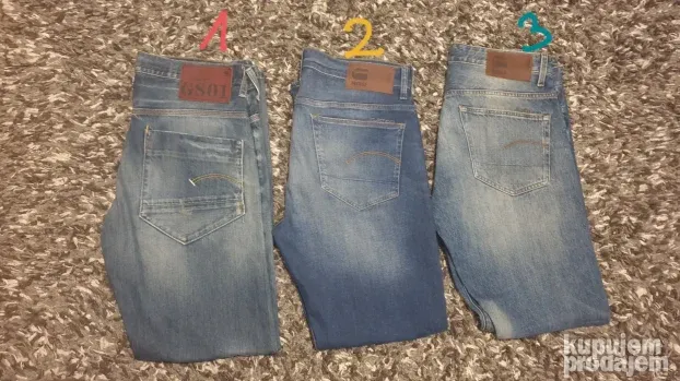 GStar muski dzins 33x34 34x32 33x34vise komada
