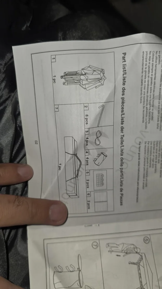 Vounot 3mx3m PopUp sklopivi šator sa stran. i torbom, siva