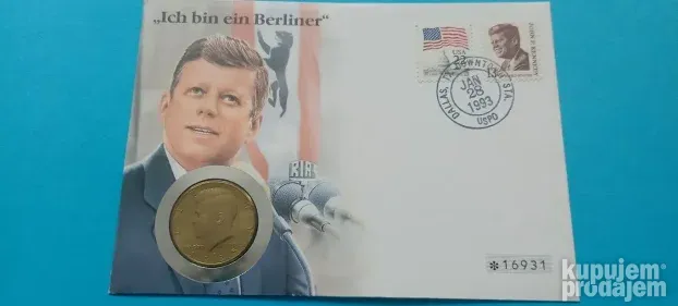 Kennedy kolekcionarski novcic USA pola dolara