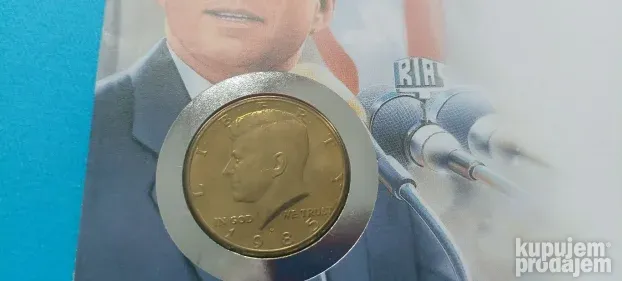 Kennedy kolekcionarski novcic USA pola dolara