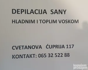 nudim usluge depilacije