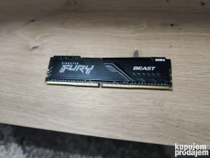 Kingston DDR4 32GB 3200MHz KF432C16BB/32 fury beast black