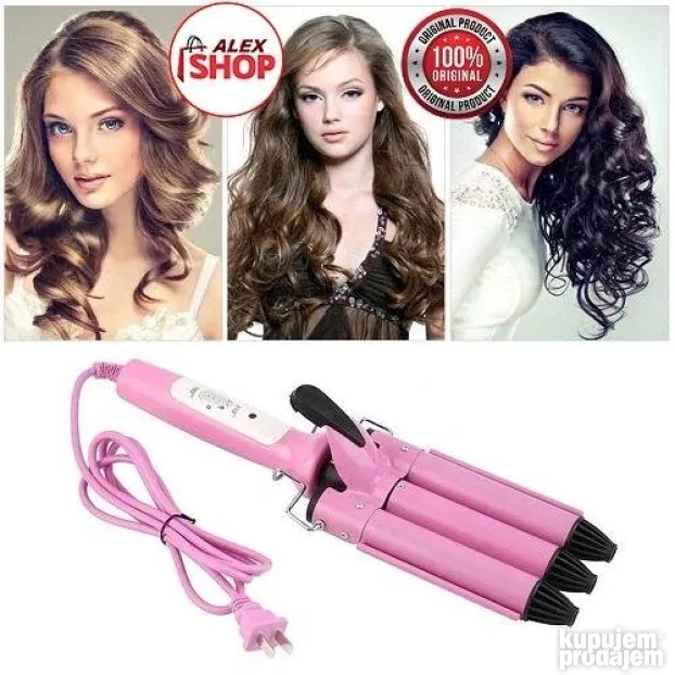 Presa za talase u kosi Profesionalni figaro