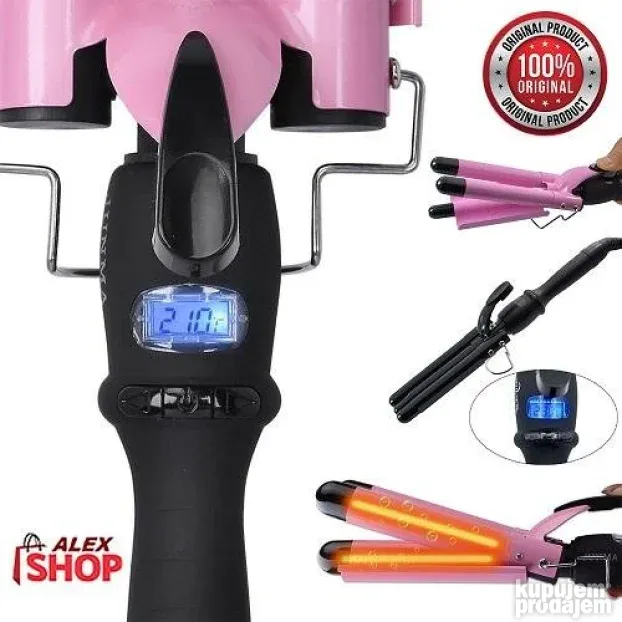 Presa za talase u kosi Profesionalni figaro