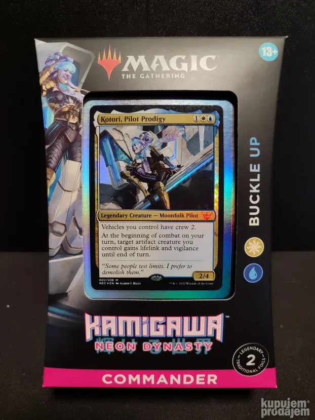 mtg buckle up commander deck Magic The Gathering: Kamigawa Neon Dynasty Commander Deck – Buckle Up  Minimum Version Packaging : Amazon.com.be: Garden main image 0