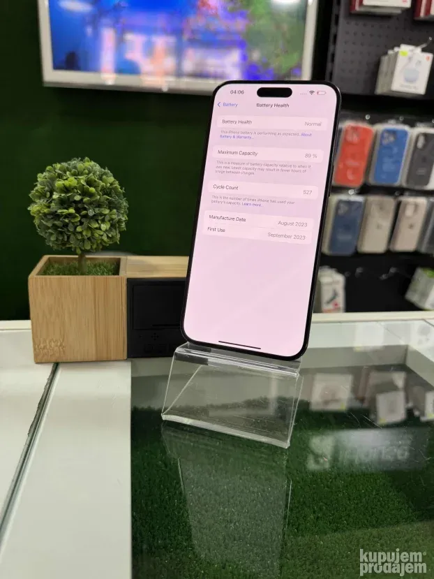 iPhone 15 Pro Max 256Gb - Blue - Kao Nov