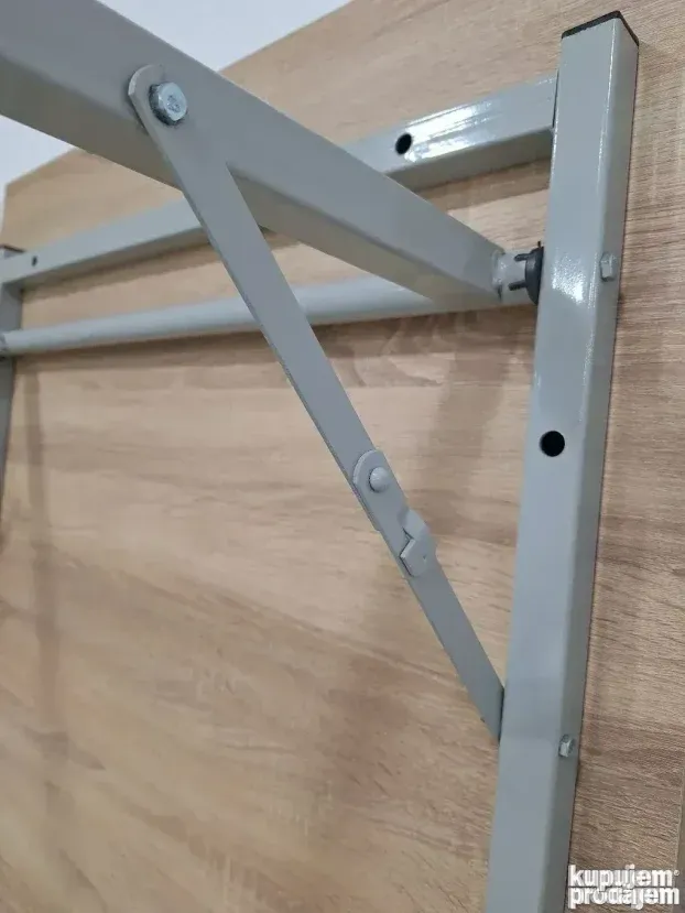 Sto i klupe na rasklapanje 200x90 METALNA KONSTRUKCIJA!