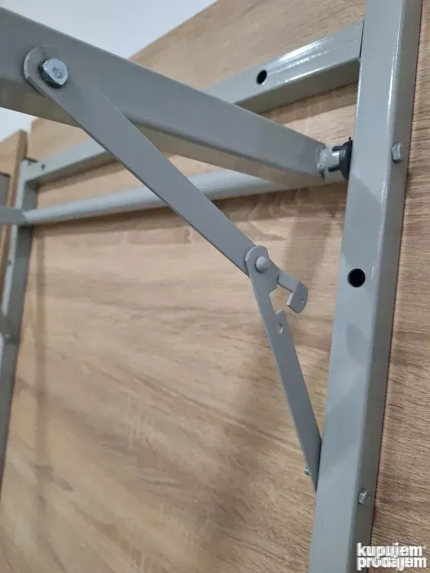 Sto i klupe na rasklapanje 200x90 METALNA KONSTRUKCIJA!