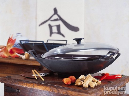 Le Creuset Vok Liveno Gvozdje sa Poklopcem 36 cm 4,5 L