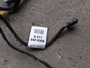 Mercedes W 211 instalacija zadnjih levih vrata