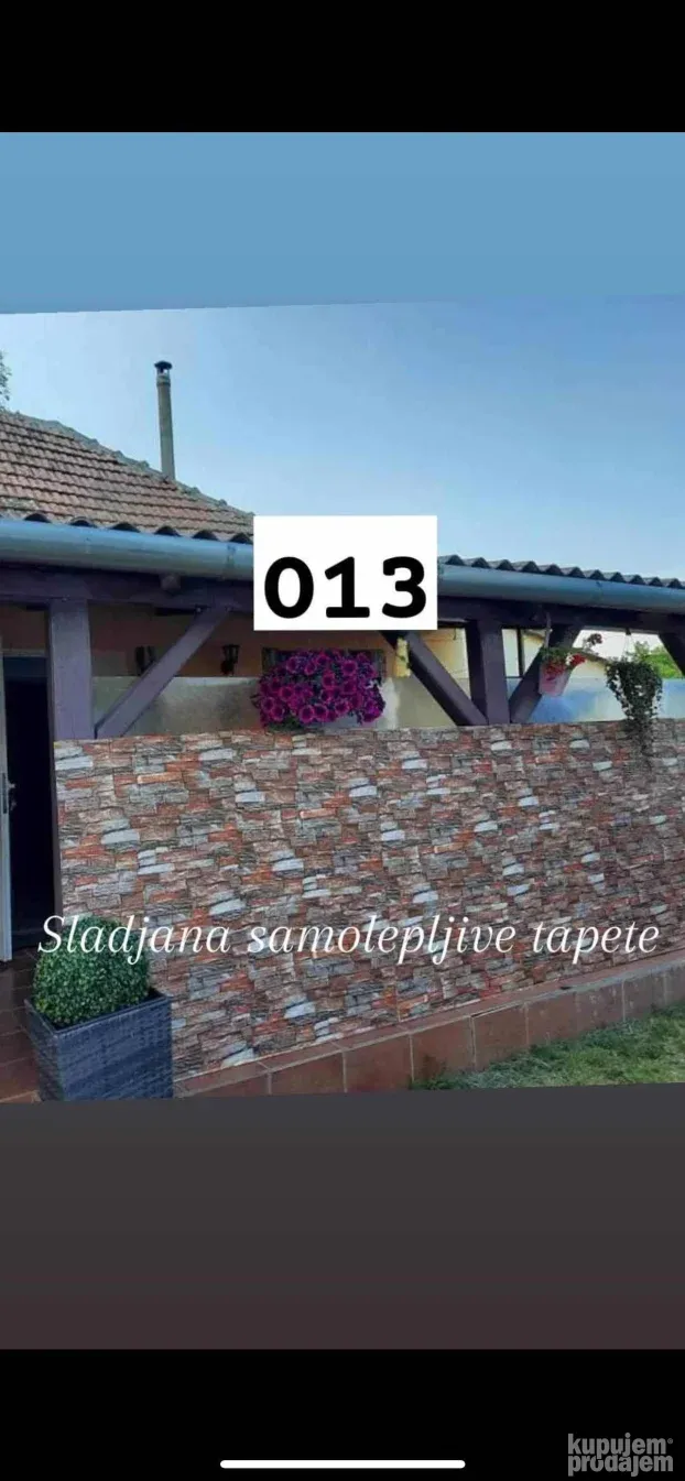 200 DINARA Samolepljive 3d tapete NOVI MODELI