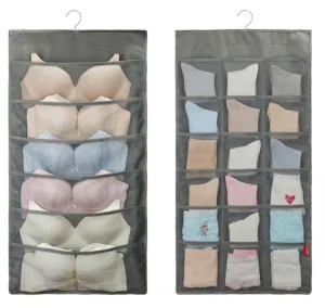 Dupli viseći organizer za grudnjake i sitan veš