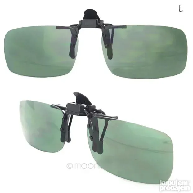 Clip on dodatak za dioptrijske naocare unisex