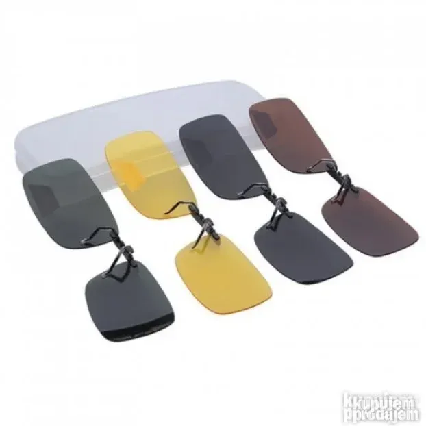 Clip on dodatak za dioptrijske naocare unisex