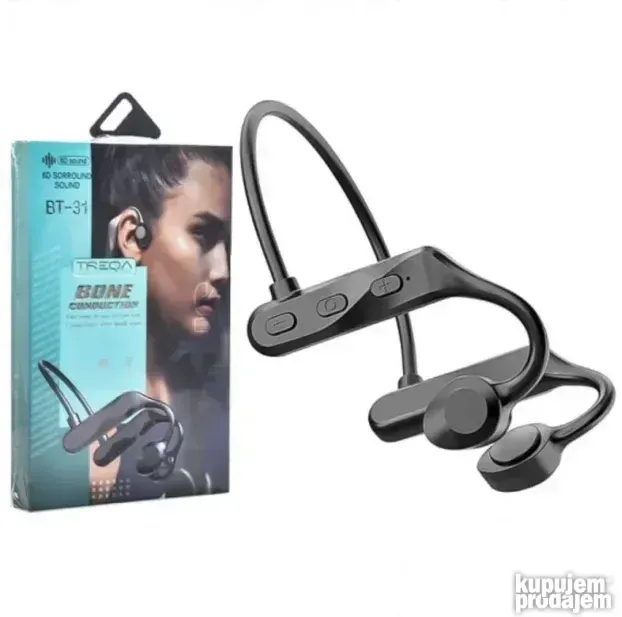 Treqa  Bluetooth slušalice sa koštanom provodljivošću BT-31