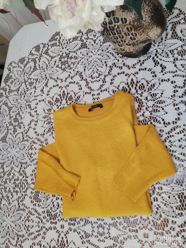 žut ženski džemper BELVESTIRE vel.L-XL