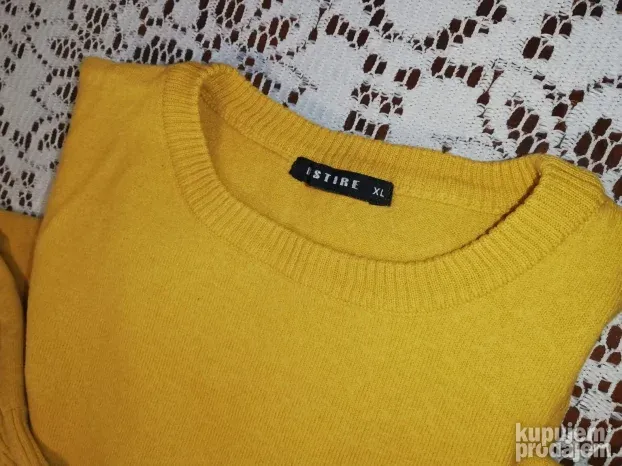 žut ženski džemper BELVESTIRE vel.L-XL