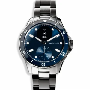 Withings Scanwatch Nova 42mm stainless steel case and belt-