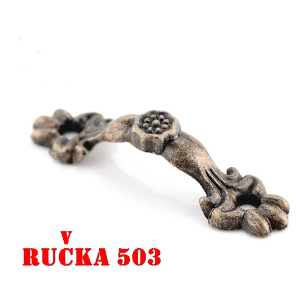 Metalne ručice za dekupaž,  modeli 502, 505, 507 i 510