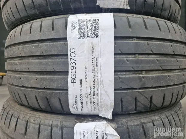 polovne letnje gume 205/55 r 17 hankook 4kom