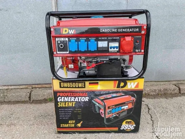 POTPUNO NOVI Nemacki i Svajcarski agregati od 8.5kw i 9.5kw