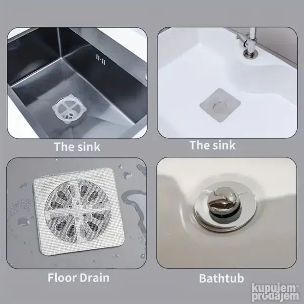 Mrezica za zastitu kupatilske resetke (10 kom) NOVO