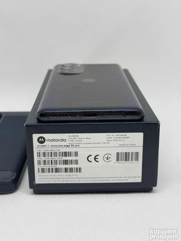 MOTOROLA Edge 30 PRO (8GB / 256GB) - Cosmos Blue