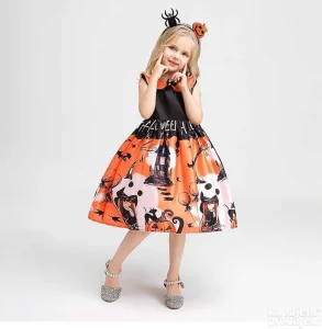 NOVO! Haljina i kostim za devojcice Hallowen