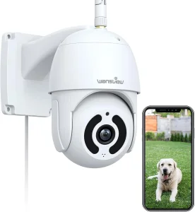 wansview W9 Smart IP PTZ FullHD kamera 2 Way Audio komunikac