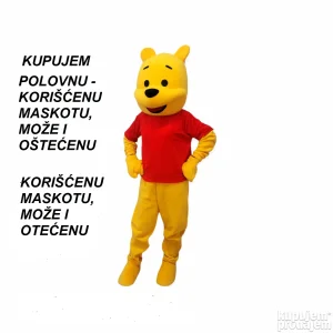 Vini Pu polovan kostim - maskota Kupujem