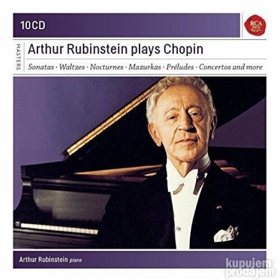 Rubinstein, Arthur/Plays Chopin(10cd)