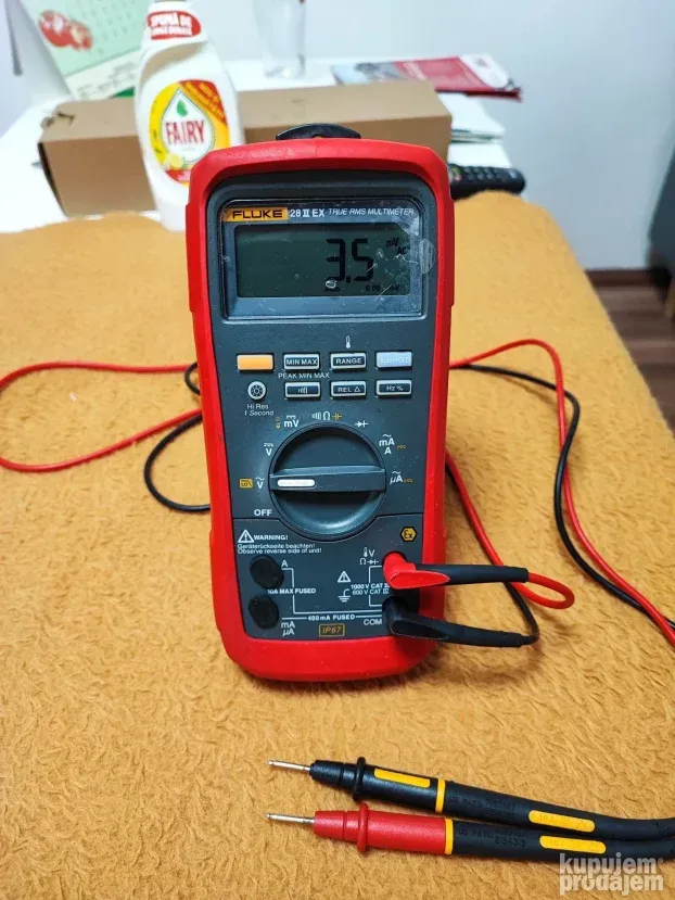 FLUKE 28 II EX True RMS Multimeter;Ex Zona, IP67