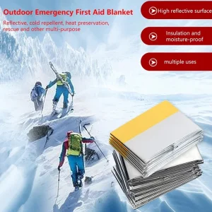 Emergency blanket zlatno-srebrna 130x210