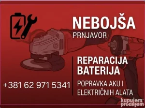 Popravka aku alata i baterija