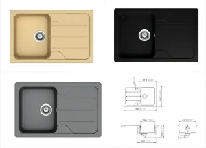 Granitne Sudopere Schock Made in Germany (Novo)