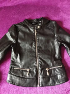 BLUKIDS kozna jakna za devojcice 8/10