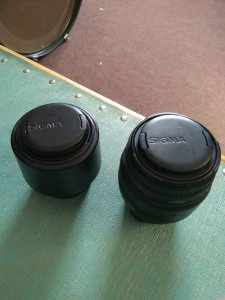 2 japanska SIGMA objektiva