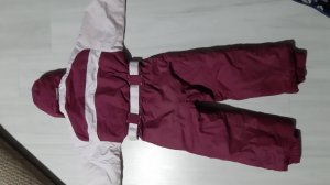 Decathlon nepromociv skafander vel. 4 god - kao nov