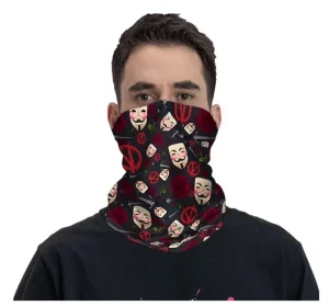 V For Vendetta Bandana Marama Sal Potkapa Maska Model 3 Kapa