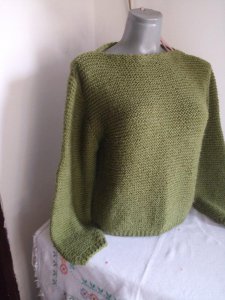 Zeleni camac dzemper S/M