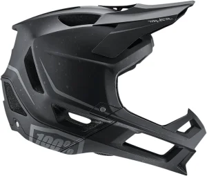 100% Trajecta Fidlock MTB - Downhill Kaciga Crna