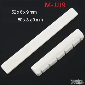 Nut i sedlo od kosti za klasičnu gitaru BESPLATNA DOSTAVA