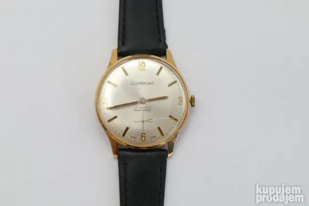 Vintage Cortebert navijač pozlata ispravan