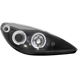 Peugeot 307 Farovi Angel Eyes Crni