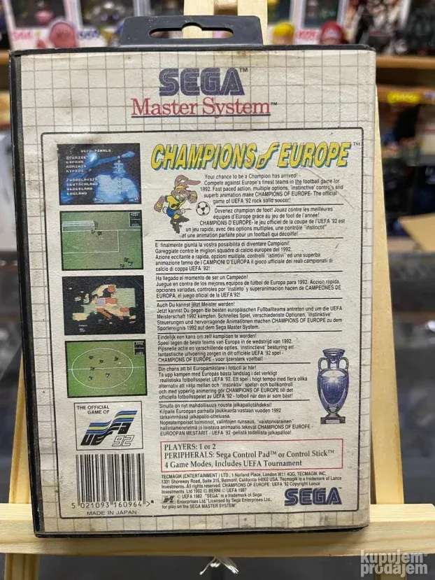 SEGA Master System - Champions of Europe