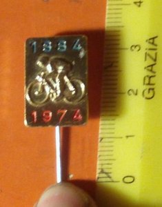 Bicycle pins 1974-1984